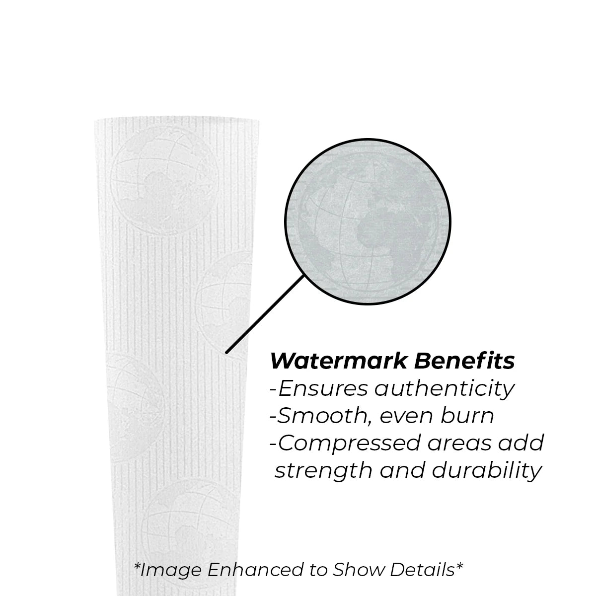 1 1/4 white pre-roll cones with 84mm cone and 26mm filter tip
